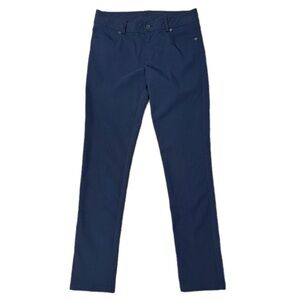 Nina McLemore Equestrian Stretch Cotton Navy Pants In Size 4